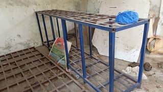 iron and wooden racks for sale 0