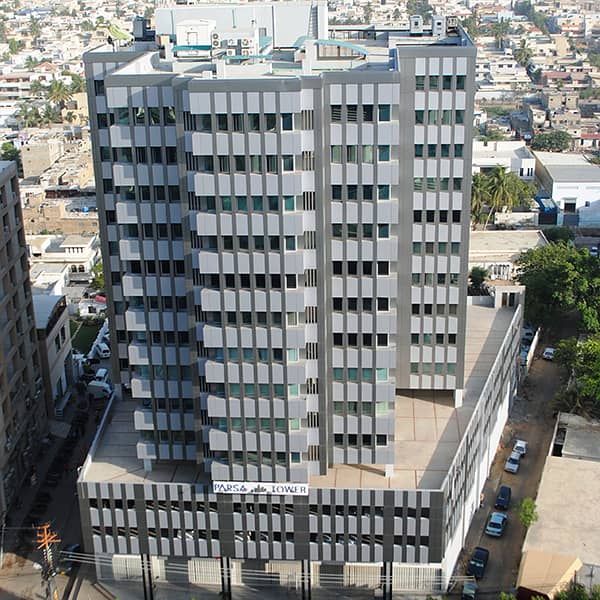 Semi Furnished Office At Parsa Tower Main Shahrah E Faisal 1560 Sq Ft With Parking 0