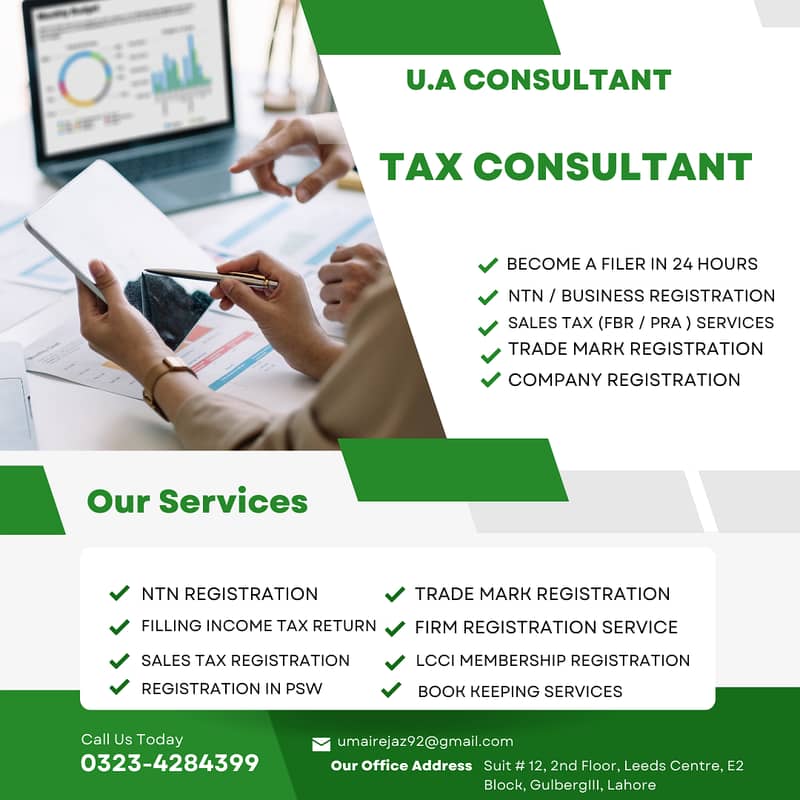 U. A TAX CONSULTANT 0