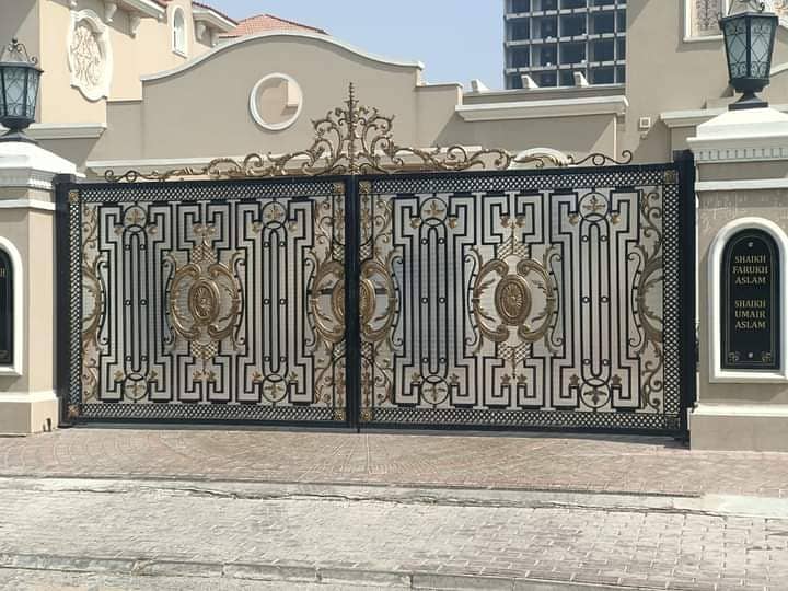 Steel railing/CNC work/Cut work /folding window /Iron Gates/Grill 0