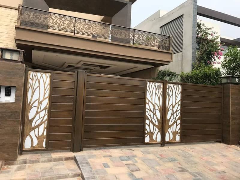 Steel railing/CNC work/Cut work /folding window /Iron Gates/Grill 10