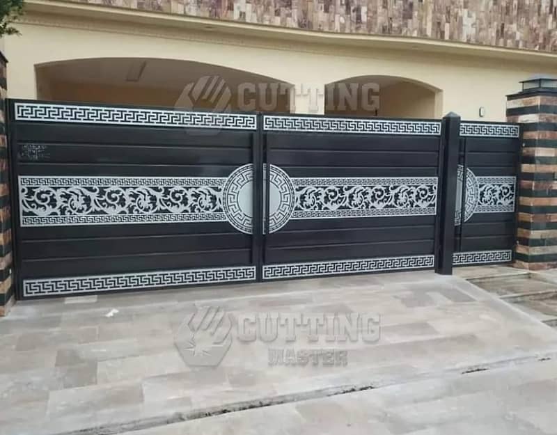 Steel railing/CNC work/Cut work /folding window /Iron Gates/Grill 14