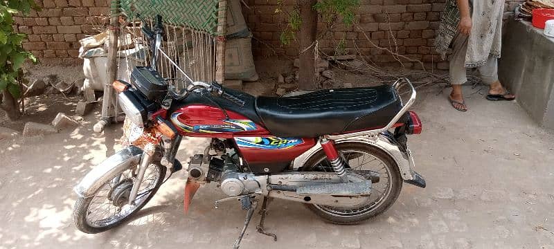 motorcycle . 2020 model . all Punjab number . all documents clear 1