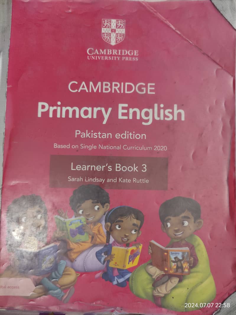 Cambridge Primary English and Maths Learner and workbook - LGS school 5