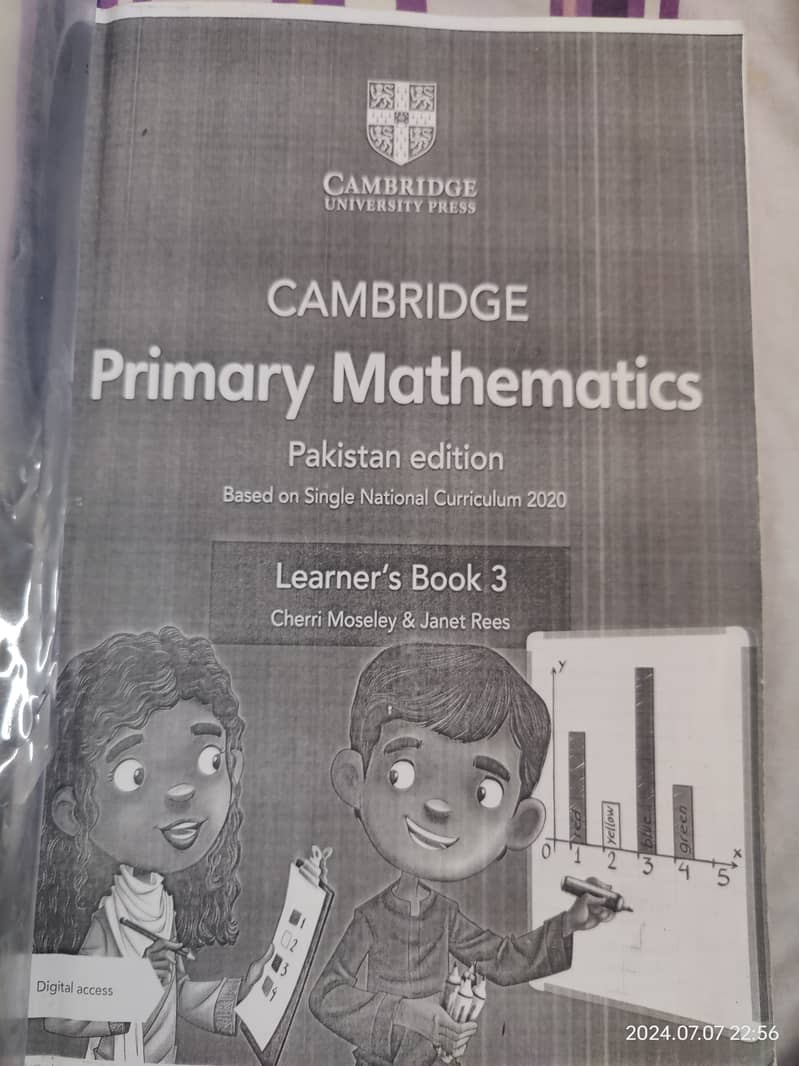 Cambridge Primary English and Maths Learner and workbook - LGS school 16