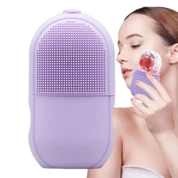 Silicone Cleansing Ice Lattice | Ice Roller Facial Massage | Ice Cube 1