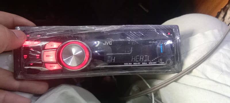 JVC original MP3 player USB aux bt radio FM model no kdr426 2