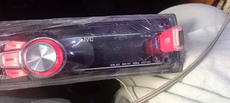 JVC original MP3 player USB aux bt radio FM model no kdr426 8