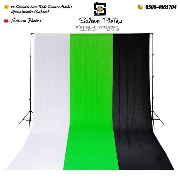 Chroma Green Screen For Video Editing 0