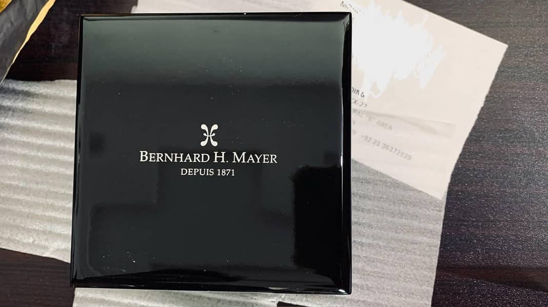 Brand new Bernhard H mayer DIAMOND watch for sale 2