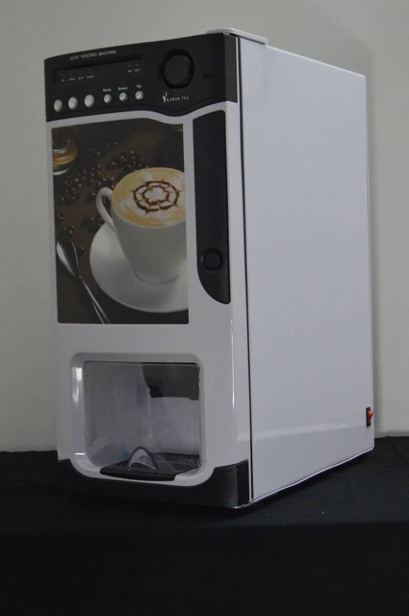 Tea and coffee machines 2,3,4,5 Option Flavours Machine 0