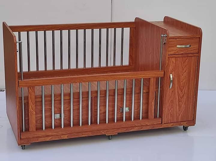 Baby cot / Baby beds / Kid wooden cot / kids bed / Kids furniture 3