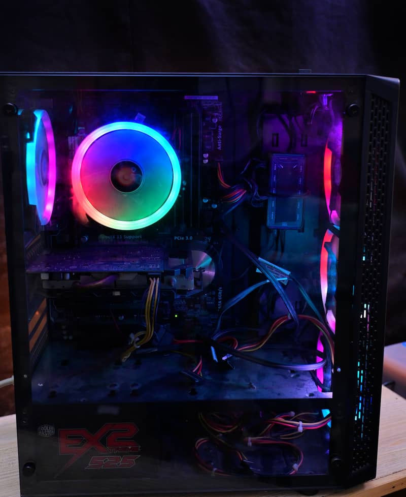 Core  i7 4th Gen & 4 GB Nvidia 1050ti with RGB Thunder Casing 1