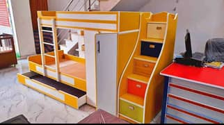 Bunk bed | Kid wooden bunker bed | kids bed | Double bed | Triple bed