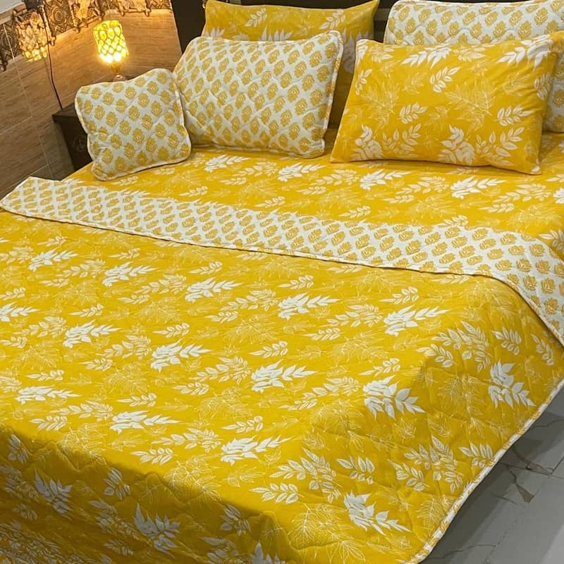 7Pc Printed Comforter Set 5