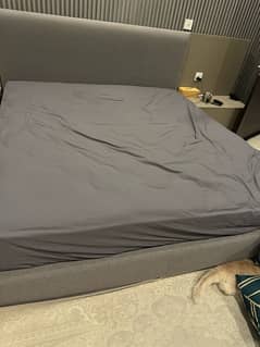 single bed double matress