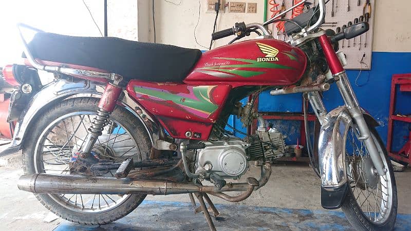 Road prince 70cc 2016 model lahore number 1