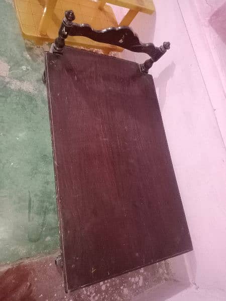 wooden taali totally new bed not used 16