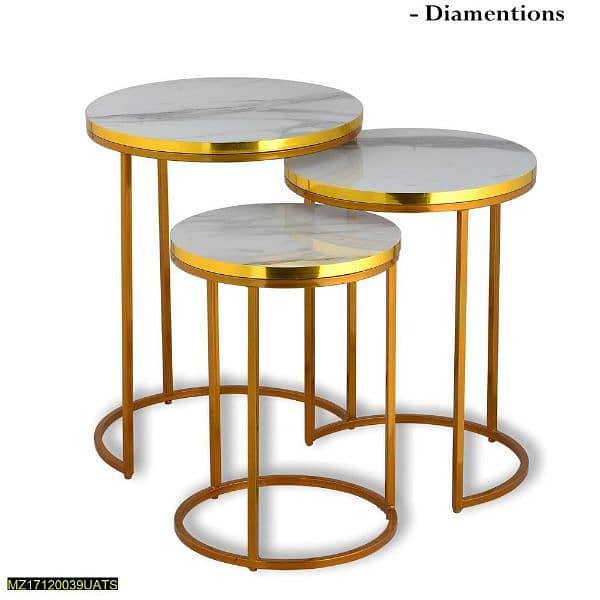 nesting tables pack of 3 3