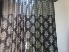 2 curtain pairs 1 valvet pair high quality 1 jacqurd china