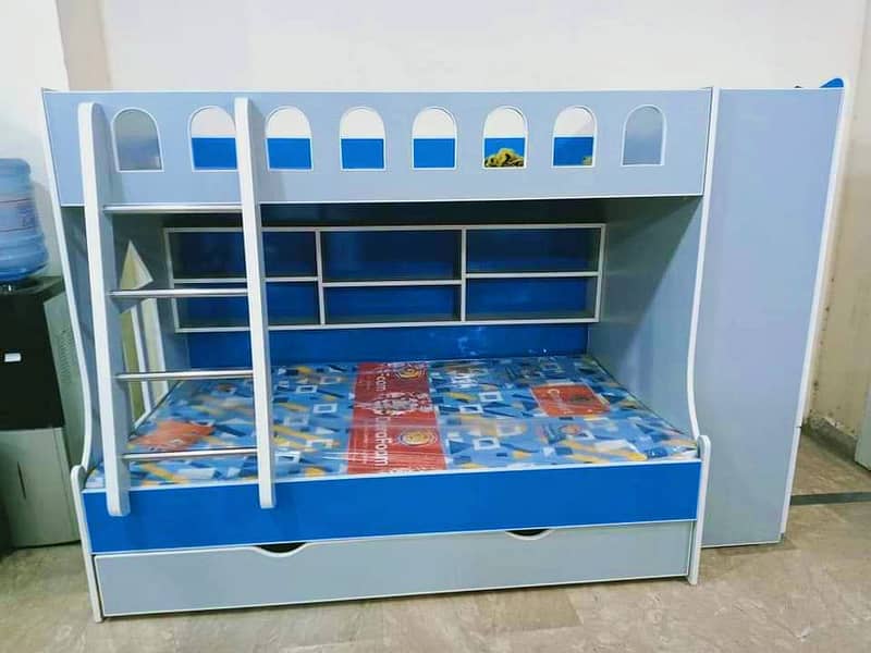 Bunk bed | Kid wooden bunker bed | kids bed | Double bed | Triple bed 10