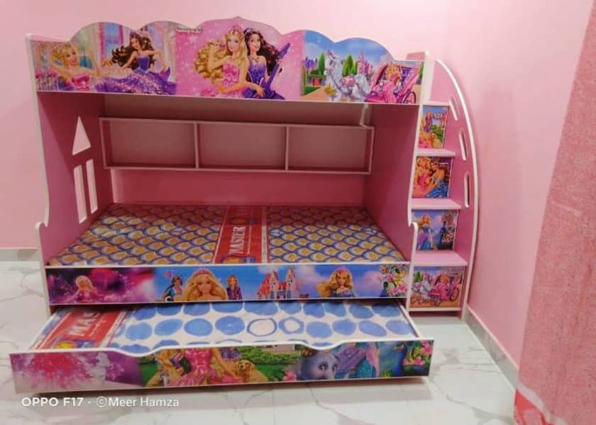 Bunk bed | Kid wooden bunker bed | kids bed | Double bed | Triple bed 15