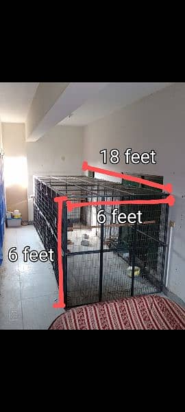 strong folding cage, 10 no wire, suitable for any type of pet 0