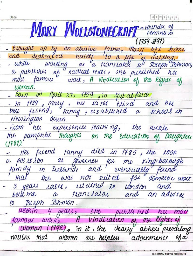 Handwritten Assignment Work 10