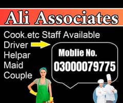 trained,cook,maids,driver,helper,couple,p