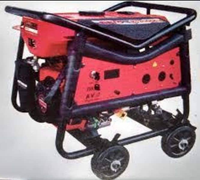 Rato Self Start Gasoline Generator 6.5 KVA Black & Red For Sale 0