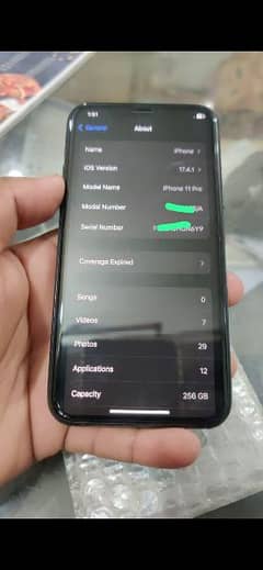 Iphone 11 pro 256 non pta non active factory unlock 0