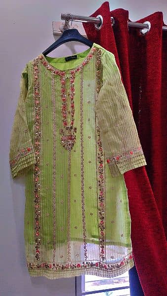 branded embroided kurti / shirt 0