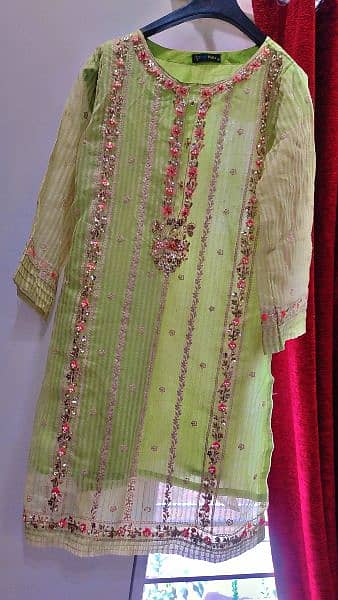 branded embroided kurti / shirt 3