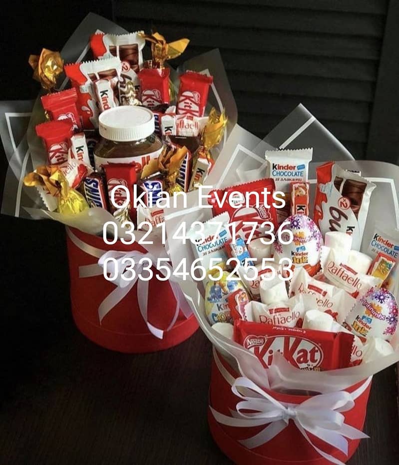 Custmise Flowers/Balloons Bouquets/Gifts/Chocolate Bouquet/wedding gif 4