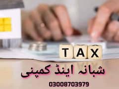 TAX FILER/NTN/GST/LOGO/NGO/COMPANY REGISTRATION/SALES TAX/Income tax