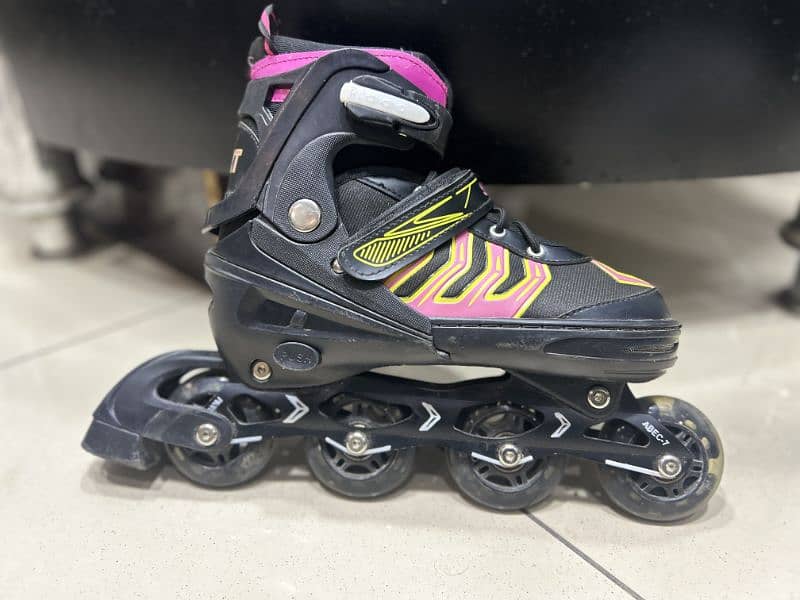 skating shoes with lighting Wheels 4