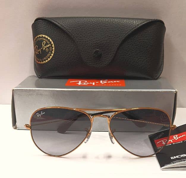 Original Ray-Ban Aviator Sunglasses, Made in Italy 4