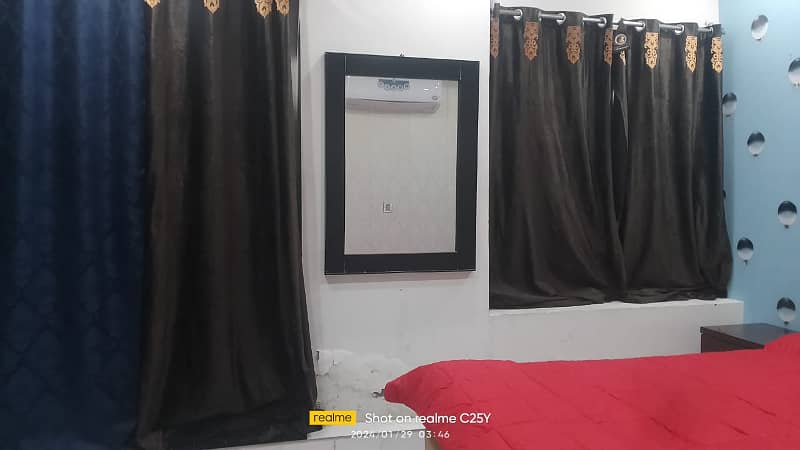 Perday Short time Furnished Flat For Rent on Daily And weekly monthly basis in Bahria Town Lahore 0