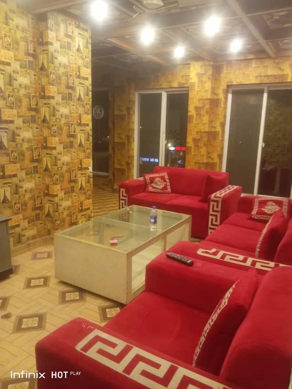 Perday Short time Furnished Flat For Rent on Daily And weekly monthly basis in Bahria Town Lahore 4