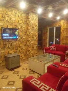 Perday Short time Furnished Flat For Rent on Daily And weekly monthly basis in Bahria Town Lahore 0