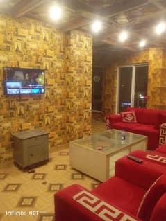 Perday Short time Furnished Flat For Rent on Daily And weekly monthly basis in Bahria Town Lahore