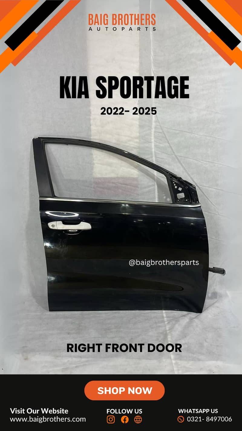 Civic X Kia Sportage Picanto ZS HS Jolion H6 Bumper Digi Fender Parts 12