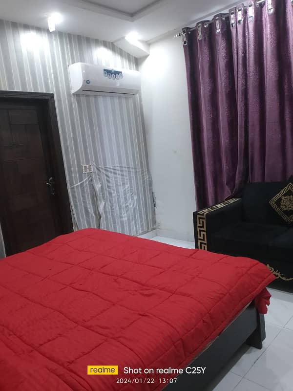 Perday Short time Furnished Flat For Rent on Daily And weekly monthly basis in Bahria Town Lahore 2