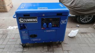 10kva sound prouf canopy generator new but display set.