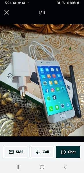 oppo A57 with box 2