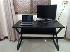 COMPUTER TABLE BLACK