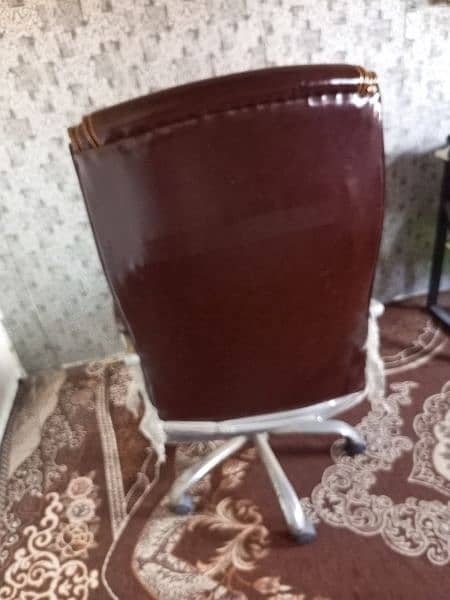 Brown Leather chair 2
