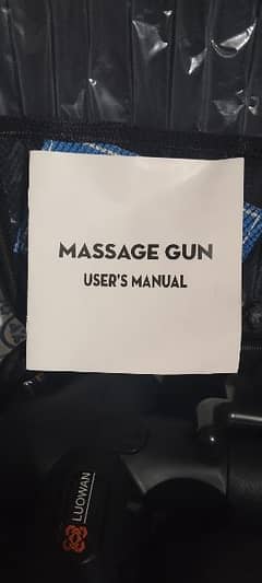 original massage gun machine touch display UAE no used only open box