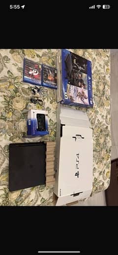 PS4 1 TB SLIM EDITION WITH TWO GAME COMBO