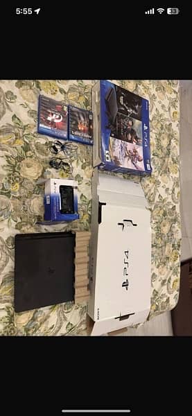 PS4 1 TB SLIM EDITION WITH TWO GAME COMBO 0